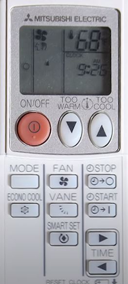 Mitsubishi Remote